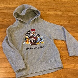 💕3 for $15💕 Disney Kids Gray Hoodie with Pirate themed Characters